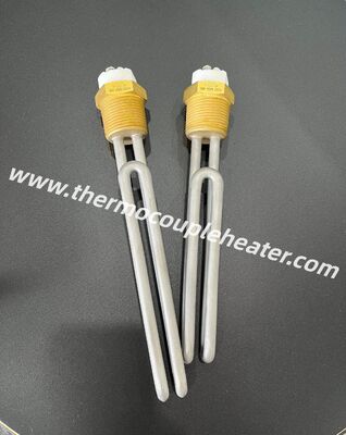 Στρώσιμο με βρύση σωληνώδης θερμαντήρας θερμαντικό στοιχείο από ανοξείδωτο χάλυβα θερμαντικό υγρό