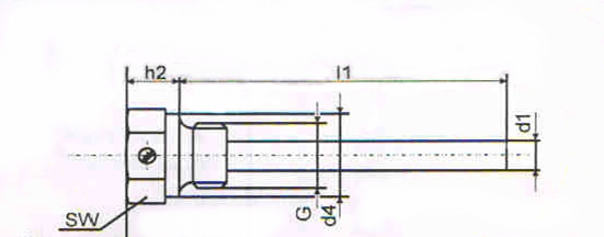 Θερμοηλεκτρικό ζεύγος Thermowell ανοξείδωτου για το διμεταλλικό θερμόμετρο