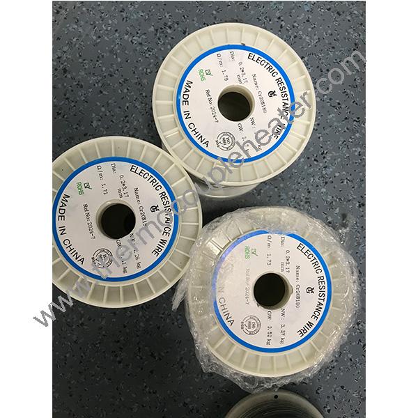 Nichrome 80 Wire Αντίσταση Νικέλιο Χρωμίου Coil Cr20ni80 Wire 6mm 4mm Nichrome Wire Για θερμαντήρα φυσίγγων